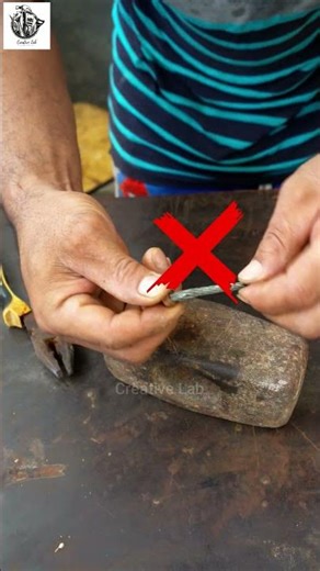HOW TO CUT STEEL WIRE CABLE WITHOUT SHRED #shorts #cutsteelwire #steelwirecable #ytshorts #unique