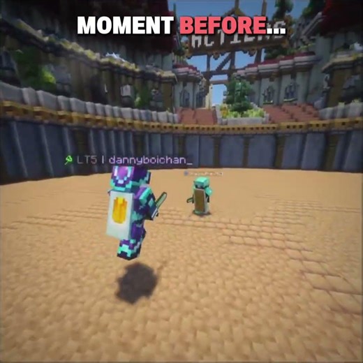 tier5 axe player get killed #minecraft #gaming