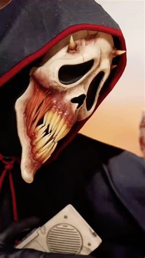 When Ghostface Starts Talking Like a True Psycho 🔪😳 | MK1 #shorts #ghostface