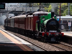 Y112 returns on Steamrail Suburban Rambler | Australian Mainline Steam
