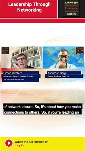 Leadership Through Networking | Simon Western | Analytic-Network Coaching