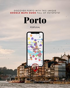 Google Maps | Porto | Portugal | Travel Guide | Hot Spots | Restaurant | Must See | Must Visit | Viewpoint | Rooftops | - Etsy Canada