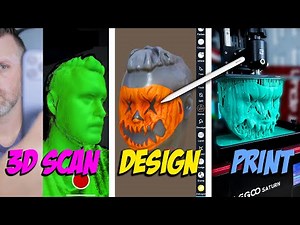 Scan | Design | 3D Print a Mask with Nomad Sculpt on iPad and Android