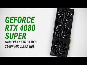 GeForce RTX 4080 SUPER + Core i7-14700K: Test in 16 games at 2160p