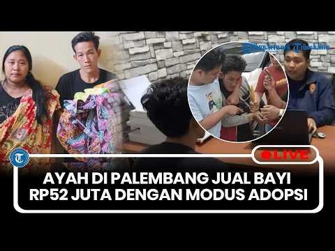 🔴LIVE: Ayah di Palembang Jual Bayi Rp52 Juta Dengan Modus Adopsi