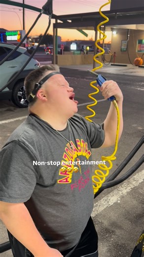 The Hip Hop Homies! on Instagram: "A car wash with DJ should be on everyone’s bucket list. Oh does he bring so much joy and laughter into our lives!!! We love him and all of his craziness🤣❤️ #thehiphophomies #downsyndromeawareness #spreadlove"