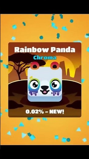rainbow panda chroma in blooket...