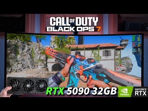 Call of Duty Black Ops 7 - RTX 5090 32GB - Ryzen 7 9800X3D | Alienware AW3425DW 34" Oled