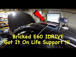 Fixing A Bricked BMW E60 IDRIVE Module With The M.O.S.T Using WinKFP And ISTA- P