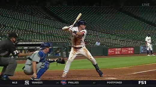 Joe Kelly throws a 3-0 fastball behind Alex Bregman 😳 via: MLB on FOX | Baseballer