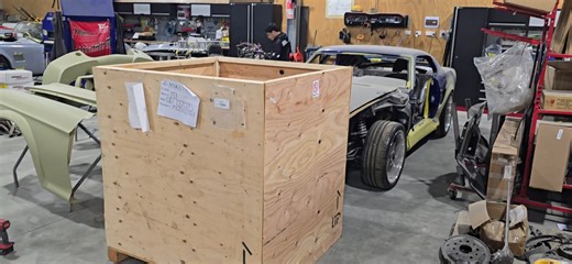 Predators new engine all the way from Nelson Racing Engines NRE Twin-Turbo Alien Windsor Ford 428 ! #mustang #matamata #ford #panelworks #NRE #twinturbo #ford428 #boost #letsgo | Matamata Panelworks