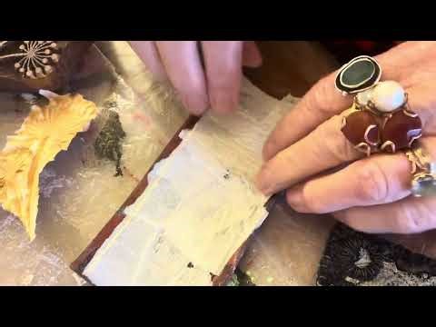 Inspiration Monday - water soluble paper slips