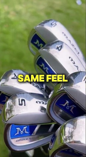 Hit Every Iron Like a 7-Iron! ⛳ Mazel Golf One Length #golfshorts #mazelgolf