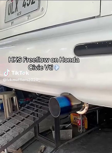 HKS Freeflow Muffler for Honda Civic VTi