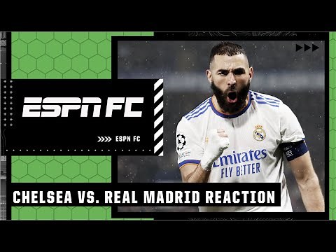 FULL REACTION! Karim Benzema hat trick HEADLINES Chelsea vs. Real Madrid | ESPN FC