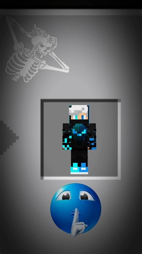 mincraft crafting Neon Blue skin boy moment....❤#youtubeshorts #shorts #trending #minecraft