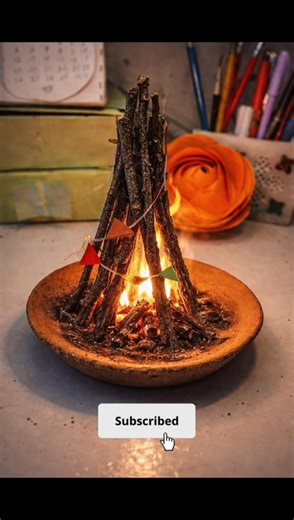 Diy lohri decoration ideas 💡#diy #craft #lohri #youtubeshorts #trending #viral #shorts