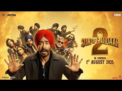 Son Of Sardaar 2 - OFFICIAL TRAILER | Ajay Devgn & Mrunal Thakur | Vijay Kumar Arora | 1st August