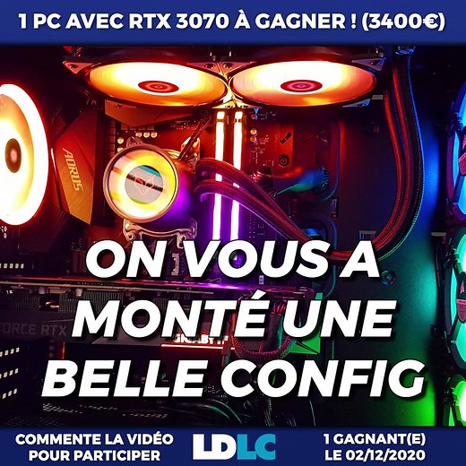Vous savez ce que vous avez à faire 👇😜 Détails de la config 👉 bit.ly/Config-RTX3070 ✄ ------------------ 🤔 Besoin d'aide pour vous faire une config ? 🤝 Rejoignez notre groupe PC sur mesure avec LDLC ! 🗣 Vous y trouverez l'aide de notre communauté pour vous faire la config qui vous correspond ! | LDLC