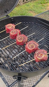 1.4M views · 23K reactions | Cheesy Steak Pinwheels 數燎 | Over The Fire Cooking by Derek Wolf | Facebook