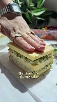 Layered Herb #Butter Cake! #shorts #recipe in description!