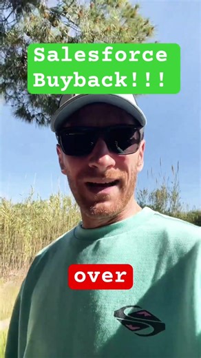 $25B Stock Buyback! Why Salesforce is aggressively buying its own shares?!