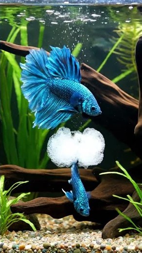Rose Tail Betta (Dragon Scale) - Luxurious Fins in 4K