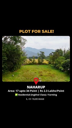 Please call 📞76289 86668 for more details. 📍Plot for sale at Naharup (Ingkhol Class) 📐 Area: 17 upto 34 Point 💰 Rs 2.3 Lakhs/Point ✔️ Residential / Farming ___________________ #plot #manipur #naharup #realestate #kangleirealestate #realestatemanipur | Kanglei Real Estate Agency, Manipur