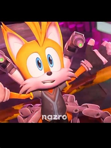 tails aura movement before sonic is Shok 💀 #sonic boom #edit #nazro