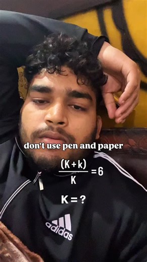 KARAN SINGH on Instagram: "Don’t rush😌 . . #mindgames #mathematics #mathquestion #topper #school"