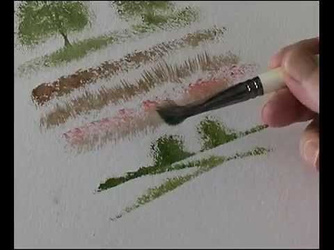 Terry Harrison's Pro Arte Masterstroke Brushes - The Tree & Texture