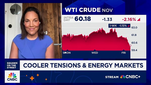 RBC Capital Markets' Helima Croft: Move in oil shows de-risking due to peace deal