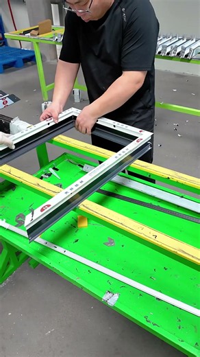 Corner crimping is one type of window corner‑assembly. High‑pressure machine crimp for tight joint.