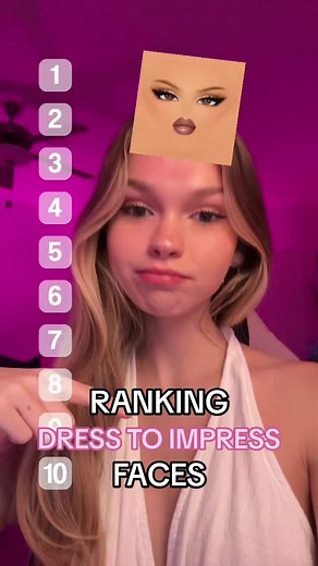 which face is your go to?? 💗 #roblox dti