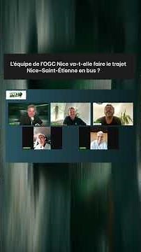 🚌😳 Is OGC Nice traveling to Saint-Étienne on match day… by bus?