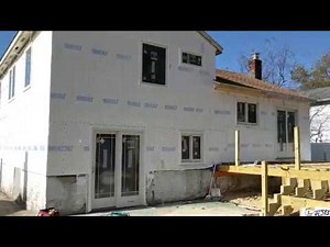 Installing Tri-Built EPS insulation Timelaspe. My home improvement Vlog #7