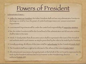 Union Executive- 2 Video Lecture | Indian Polity for UPSC CSE