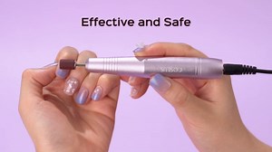 COSLUS C40 Electric Nail Drill Professional, Precise Dial Speed Control | Nail File Machine for Acrylic Gel Dip Powder Removal, Compact Manicure Tools, Beginner-friendly Polishing Set, Home