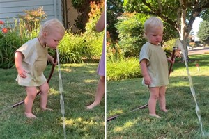 LPBW's Audrey films son Bode drinking water from hose after 'cruel' swim lessons