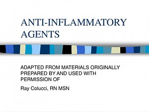 PPT - ANTI-INFLAMMATORY AGENTS PowerPoint Presentation, free download - ID:4509245