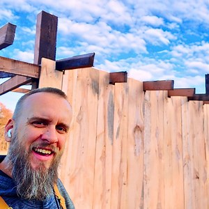 Installing Board and Batten Siding on Our New Woodshed | Rockhill Farm - Tractors, Firewood, and Excavating