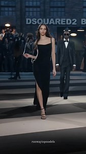 47K views · 7.2K reactions | Yasmin Wijnaldum for Dsquared2 FW25 . . . #yasminwijnaldum #supermodel #runway #dsquared2 | runwaytopmodels | Facebook