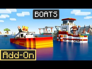 Minecraft just got better BOATS! BOATS Add-On Trailer