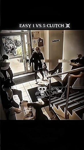 1 vs 5 Fight 😳 Girl Uses Martial Arts to Destroy 5 Boys | Easy 1v5 Clutch #fightgames #fightingexlay