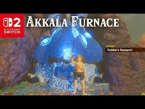 How To Get The Blue Flame To The Akkala Tech Lab! Zelda Breath Of The Wild Nintendo Switch 2 Edition