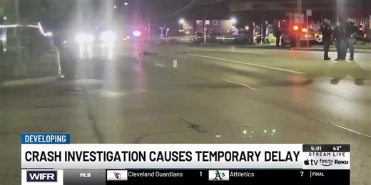 Police investigating crash involving pedestrian on Rockton Avenue