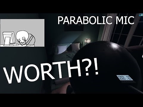 HOW TO USE A PARABOLIC MICROPHONE - PHASMOPHOBIA
