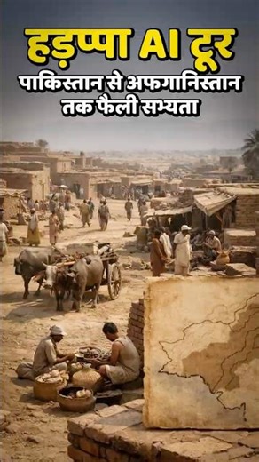 AI Tour of Harappa: Discover the Lost Indus Valley Civilization in 4K #mohenjodaro #ancientindia