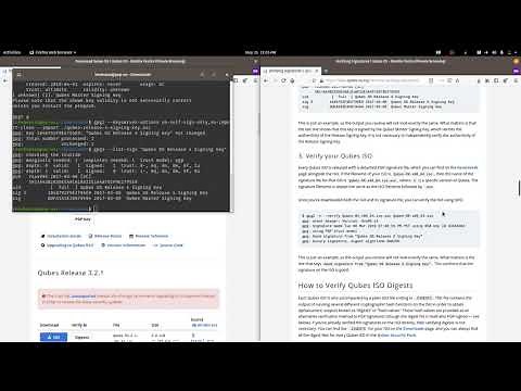 Qubes OS 4 - Guide 1.1 (Download ISO & Verify PGP)