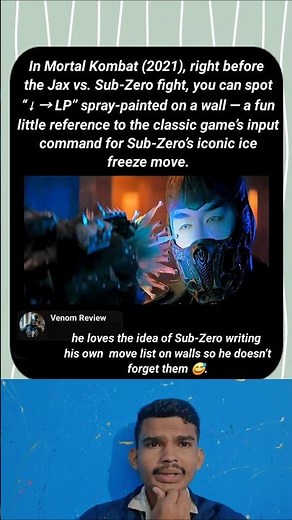 Mortal Kombat (2021) — Sub-Zero’s Classic Freeze Command on the Wall